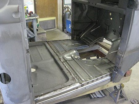 Floor Pan Installation 1947 Ford Truck